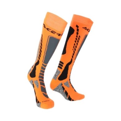 Acerbis Calzini MX Pro nero-arancione S