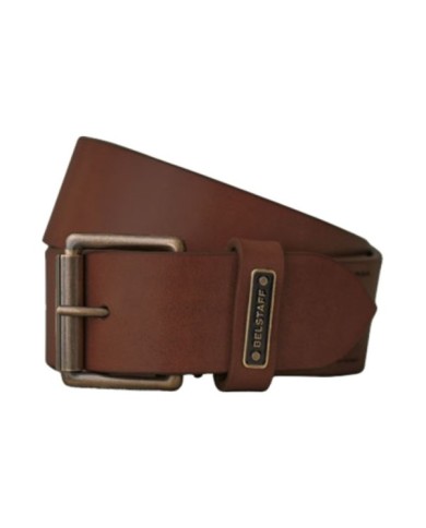 Belstaff Ceinture en cuir Ledger marron foncé