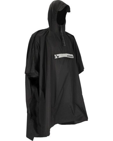 Acerbis Poncho de pluie noir S