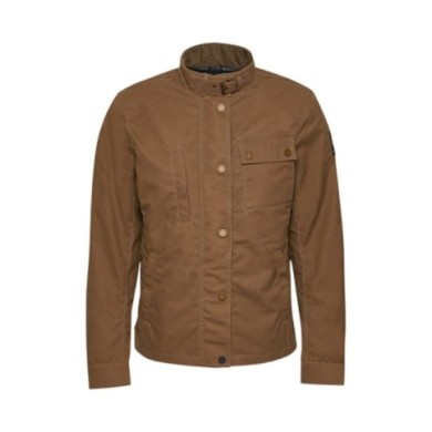 Belstaff Giacca Kate's Cottage in cotone cerato da donna color sabbia