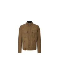 Belstaff Giacca Brooklands in cotone cerato color sabbia
