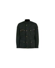 Belstaff Veste MCGEE en coton ciré noir