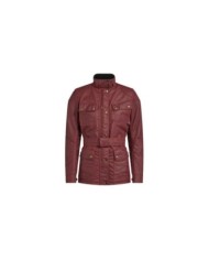 Belstaff Giacca Trialmaster Pro in cotone cerato da donna rossa