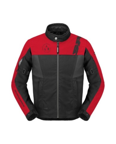 SPIDI Jacke Corsa H2OUT rot-schwarz