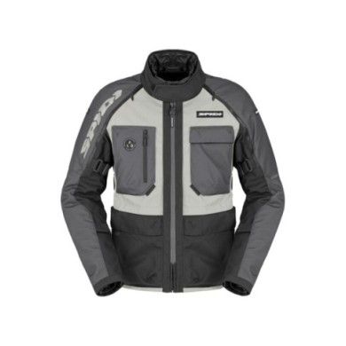 SPIDI Jacke Crossmaster 2 schwarz-grau