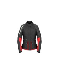 SPIDI Jacke Ridemaster Damen schwarz-rot