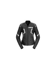 SPIDI Veste en cuir Evorider 3 femmes noir-blanc