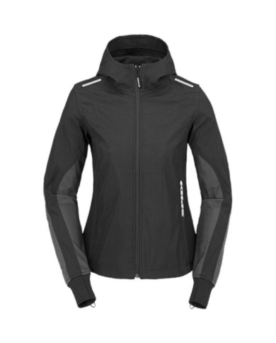 SPIDI Jacke Hoodie Armor Light Damen schwarz
