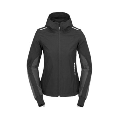 SPIDI Giacca con cappuccio Armor Light da donna nera