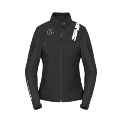 SPIDI Giacca Corsa Tex da donna nero-bianco