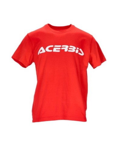 Acerbis Maglietta con logo rosso