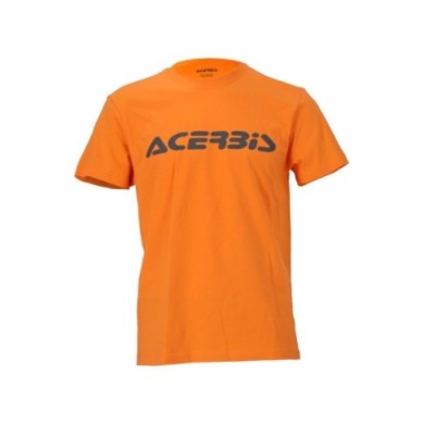 Acerbis Maglietta con logo arancione