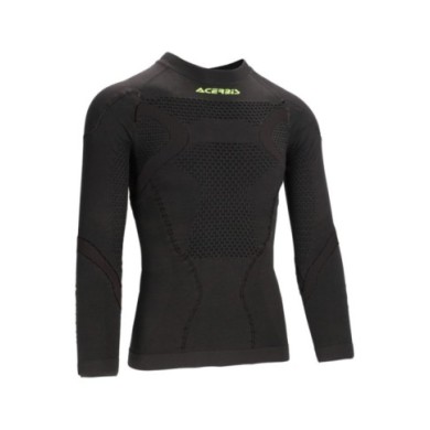 Acerbis T-shirt X-Body Winter 2.0 noir-jaune S