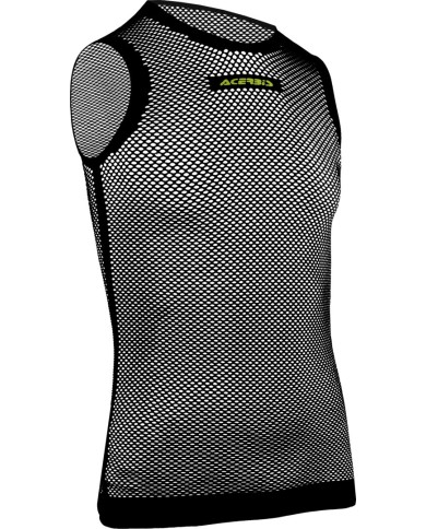 Acerbis T-shirt X-Mesh noir-jaune S