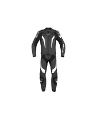 SPIDI Combinaison en cuir Laser Touring blanc-noir