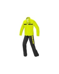 SPIDI Ensemble de pluie Sport jaune fluo-noir