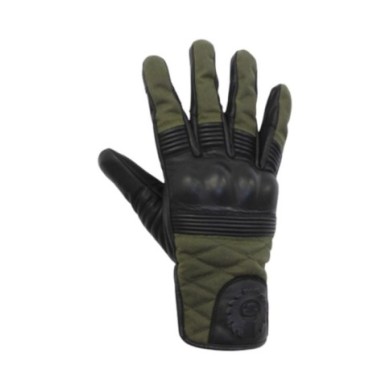 Belstaff Guanti Hampstead nero-verde