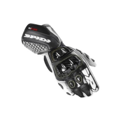 SPIDI Gants Carbo Kangaroo noir-blanc