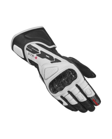 SPIDI Guanti STR-6 nero-bianco