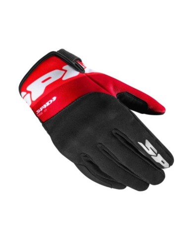SPIDI Handschuhe Flash-KP schwarz-rot