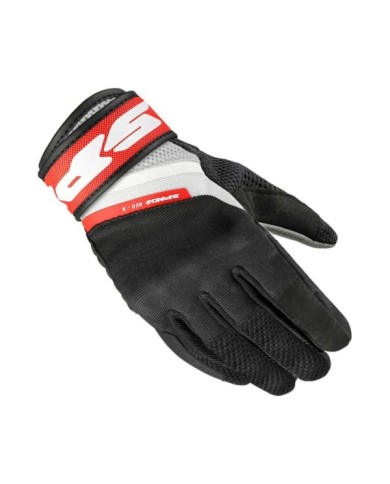 SPIDI Guanti Neo-S da donna nero-rosso