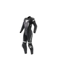 Dainese Combinaison en cuir 2Pc Fulminea noir-blanc