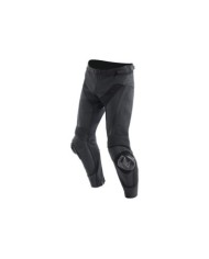 Pantaloni in pelle Dainese Delta 4 nero-nero