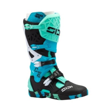 SIDI Bottes MX Crossair X bleu clair-bleu-noir