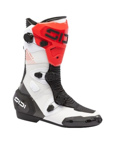 SIDI Stivali Mag-2 Air bianco-nero-rosso