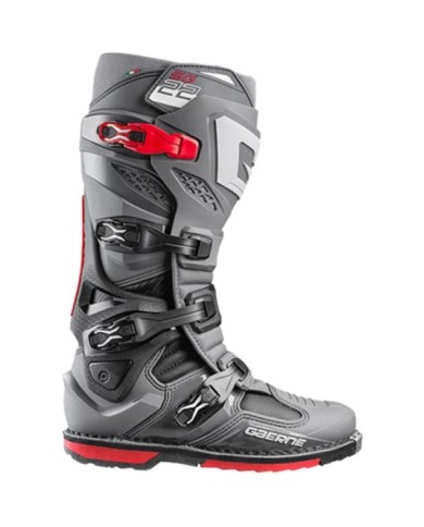 Gaerne Stivali all-terrain SG22 grigio scuro-nero-rosso