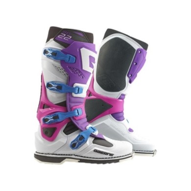 Gaerne Bottes tout-terrain SG22 violet-blanc-rose fluo