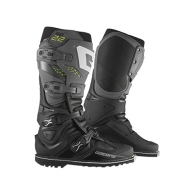 Gaerne Bottes d'enduro SG22 Gore-Tex gris foncé-noir
