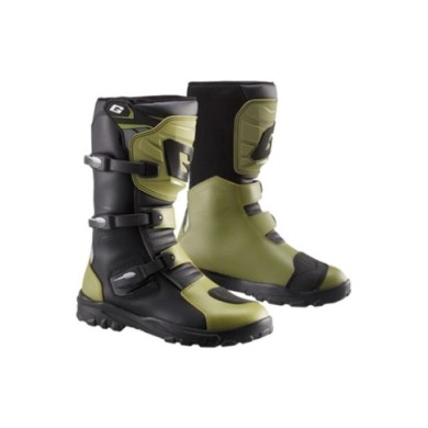 Gaerne Stivali G_Adventure Aquatech nero-verde scuro