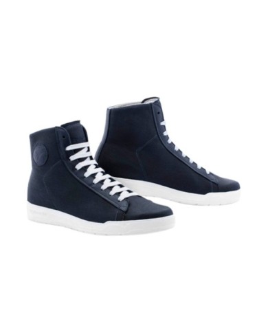 STYLMARTIN Sneaker Grid Waxed Cotton bleu foncé