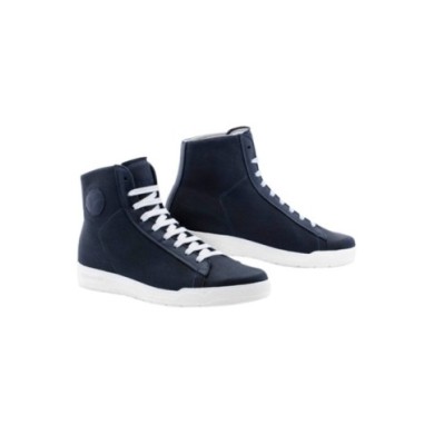 STYLMARTIN Sneaker Grid Waxed Cotton bleu foncé