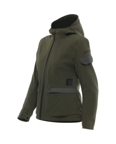 Dainese Damen Absoluteshell Pro Jacke Centrale grün