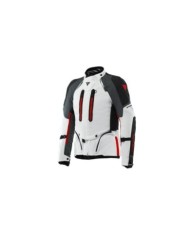 Dainese Absoluteshell Super Adventure Jacket grigio chiaro-rosso