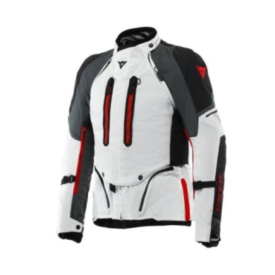 Dainese Absoluteshell Jacke Super Adventure grau-hellgrau-rot