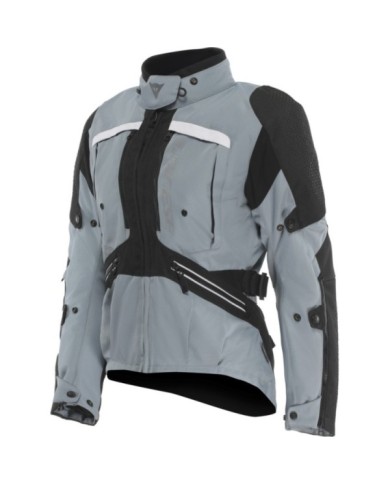 Dainese Damen D-Dry Jacke Gullfoss grau-schwarz