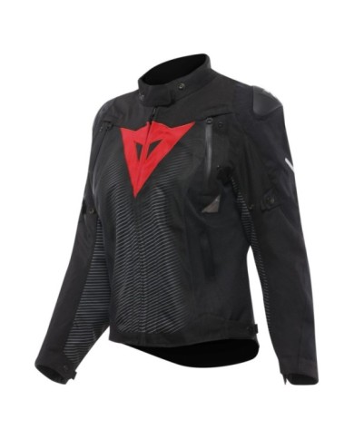Dainese D-Dry Giacca Super Sprint donna nero-rosso
