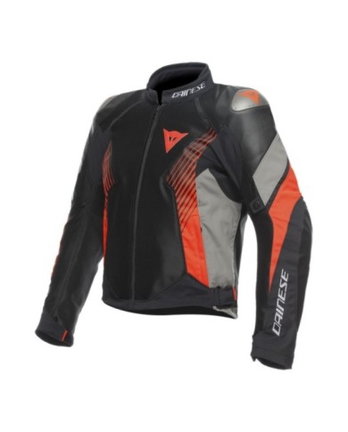Dainese Absoluteshell Super Rider 2 Jacket nero-grigio-rosso fluo