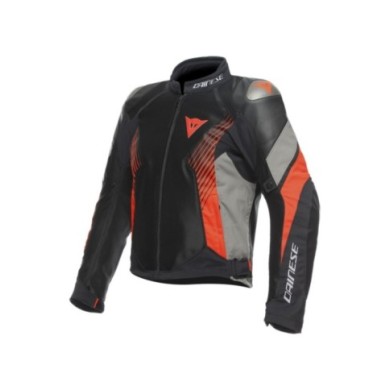 Dainese Absoluteshell Veste Super Rider 2 noir-gris-fluo rouge
