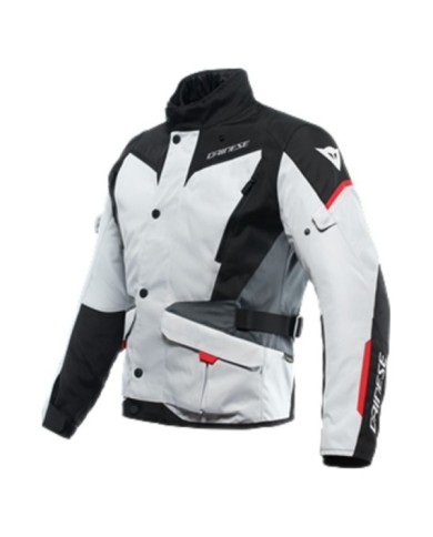 Dainese D-Dry Tempest 3 Giacca grigio-nero-rosso