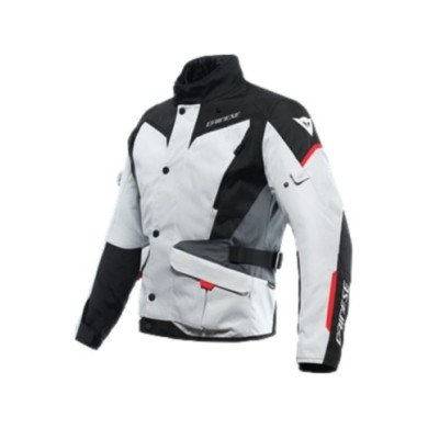 Dainese D-DRY Jacke TEMPEST 3 grau-schwarz-rot