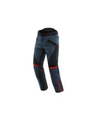 Dainese D-Dry Tempest 3 pantaloni ebano-nero-rosso