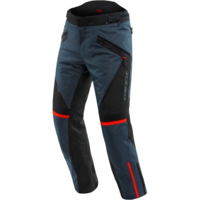 Dainese D-Dry Tempest 3 pantaloni ebano-nero-rosso