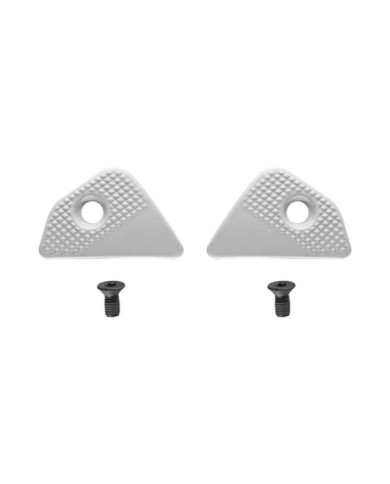 Gaerne Protections de cheville SG22 paire aluminium blanc