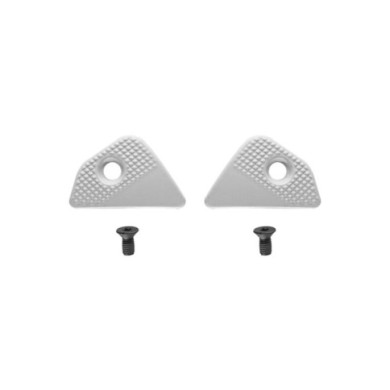 Gaerne Protections de cheville SG22 paire aluminium blanc