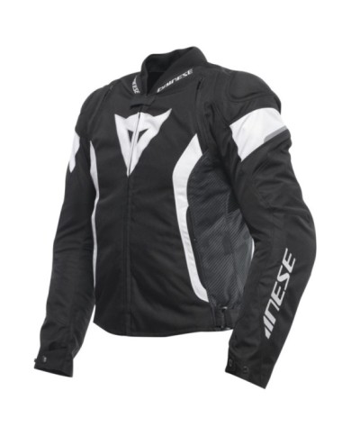 Dainese Veste Avro 5 Tex noir-blanc-noir