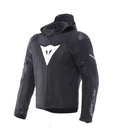 Giacca Dainese Super Sprint Air Tex nero-bianco